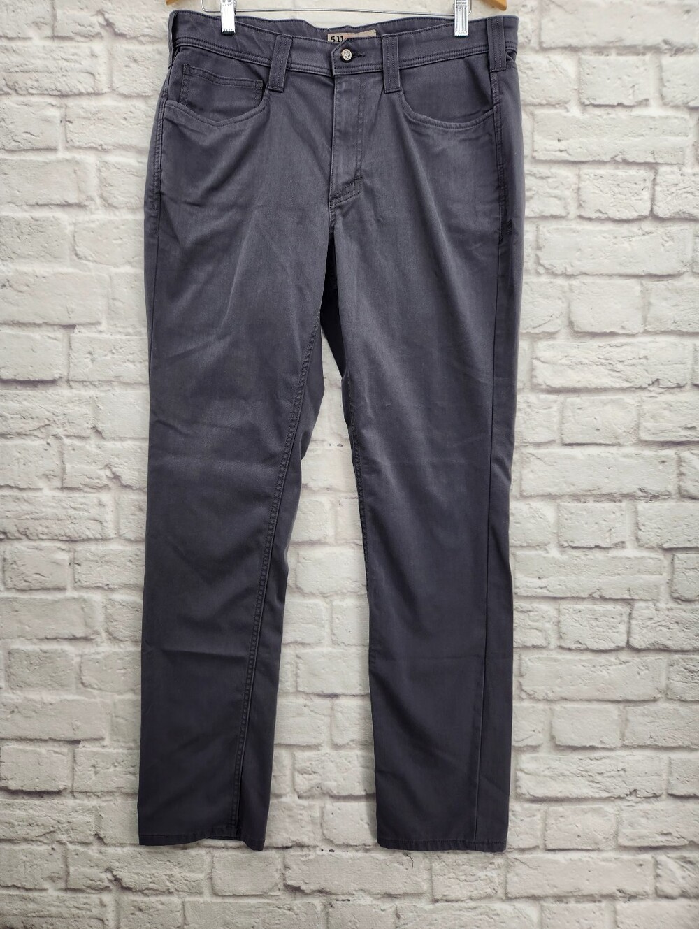 5.11 Tactical Gray Performance Pants 34x34 Straight Leg Work Outdoor Utility